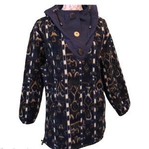 SunIce Vintage Oversized Hooded Fleece w/Pockets